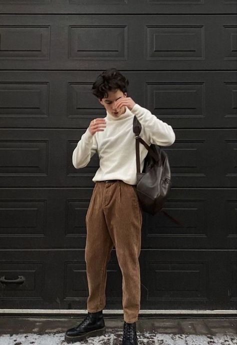 Mens Fall Outfits, Look 80s, Minimalist Fashion Men, Fall Outfits Men, Street Style Outfits Men, Mens Casual Dress Outfits, Men Stylish Dress, Guys Clothing Styles, Mens Outfit Inspiration