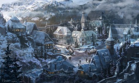 Glass City, Fantasy Town, Location Inspiration, 다크 판타지, Fantasy City, Fantasy Setting, Fantasy Places, Dnd Art, Fantasy Map