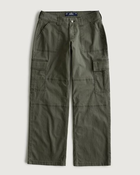 hollister - $59.95 Low Rise Baggy Cargo Pants, Baggy Cargo Pants, Cargo Pants, Hollister, Low Rise, Pants, Trousers