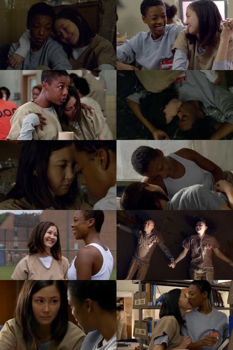 Soussey ♡ (Brook Soso & Poussey Washington - Orange is the New Black) Orange Is The New Black Aesthetic, Brook Soso, Soso And Poussey, Samira Wiley Poussey, Poussey Washington, Samira Wiley, Best Duos, Orange Is The New, Orange Is The New Black