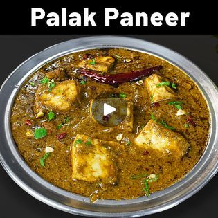 Palak Paneer Recipes Indian, Palak Paneer Recipe, Paneer Recipe, Paratha Recipes, Indian Dessert, Paneer Recipes, Indian Dessert Recipes, Indian Desserts, Palak Paneer