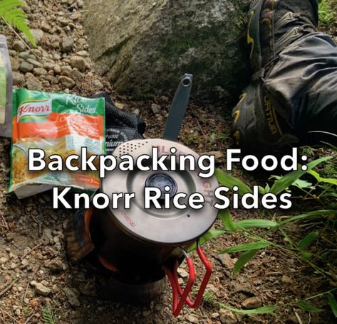 Backpacking Food: Knorr Rice Sides - SectionHiker.com Best Backpacking Food, Knorr Rice Sides, Cheddar Broccoli Rice, Rice Sides, Cheddar Broccoli, Cheddar Cheese Sauce, Rice Side, Pasta Side Dishes, Pasta Sides