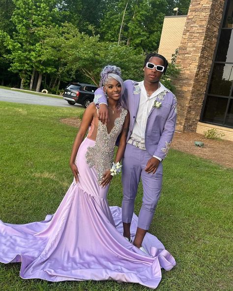 Lilac dreams and lavender wishes…Where there are lilacs, there is love #teemalogueclosetcouple @itts.milliee_ with her baby look cute together ❤️‍🩹❤️‍🩹. Dress and suit by us @teemalogue_closet . . . #prom24 #promseason #promdresses #prom2024 #customdress #lailac #lavenderdress #explorepage Lavender Prom Suit, Lavender Prom, Lavender Prom Dresses, Prom Birthday, Prom Dresses Black, Lavender Dresses, Prom Suits, Black Prom Dresses, Custom Dresses