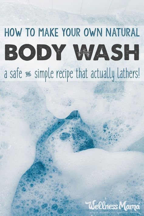 Homemade Body Wash With Castile Soap, Natural Homemade Body Wash, Castille Soap Body Wash Recipes, Foaming Body Wash Recipe, Diy Natural Body Soap, Diy Liquid Soap Recipe, Liquid Body Wash Recipe, Diy Natural Body Wash Recipes, Diy Foaming Body Wash