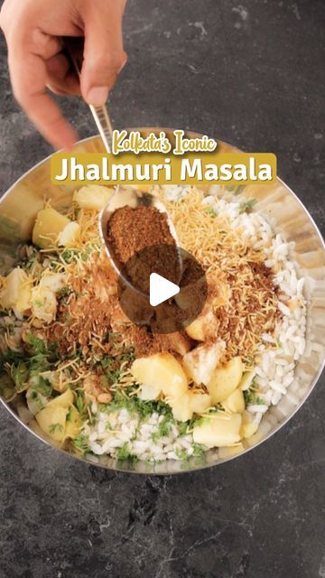 India Food Network Cooks on Instagram: "Craving a taste of Kolkata’s iconic Jhalmuri? Look no further, because we bring you a special formula for the Jhalmuri Chutney, allowing you to savour the spicy, tangy goodness of Jhalmuri in the comfort of your home!  Ingredients: For the Jhalmuri chutney 2 tbsp Jeera/Cumin seeds 2 tbsp Dhaniya/Coriander seeds 1 tbsp Saunf/Fennel seeds 1 tbsp Black peppercorns ½ tbsp Cloves 1 tsp Fenugreek leaves 1 stick Cinnamon 4 dry Kashmiri red chillies ½ tbsp Chaat masala 1 tbsp Black salt 1 tbsp Mustard oil  Featuring @chef__daniel   #jhalmurimasala #kolkataspecial #chaat #kolkataspecialstreetfood #indianstreetfood #streetfood #streetfoodspecial #easyrecipes #jhalmurirecipe #spices #spicy #tangy #kolkatastreetfood #indianflavours #easyrecipes #recipestotry #st Jhalmuri Recipe, Cooking Book, Fenugreek Leaves, Black Salt, Vegetarian Snacks Recipes, Mustard Oil, Cumin Seeds, Chaat Masala, India Food