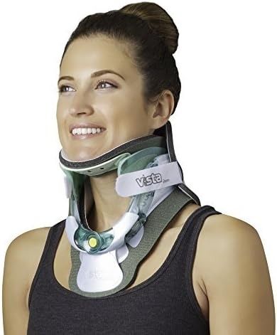 Amazon.com: Aspen Vista? TX (Thoracic Extension) Collar Neck Brace Plus 1 Replacement Pad Set by Aspen Medical Products : Health & Household Neck Brace Fashion, Neck Vertebrae, Neck Compression, Nickel-free Adjustable Surgical Steel Jewelry, Neck Brace, Neck Bandage, Medical Products, Ties That Bind, Collar Neck