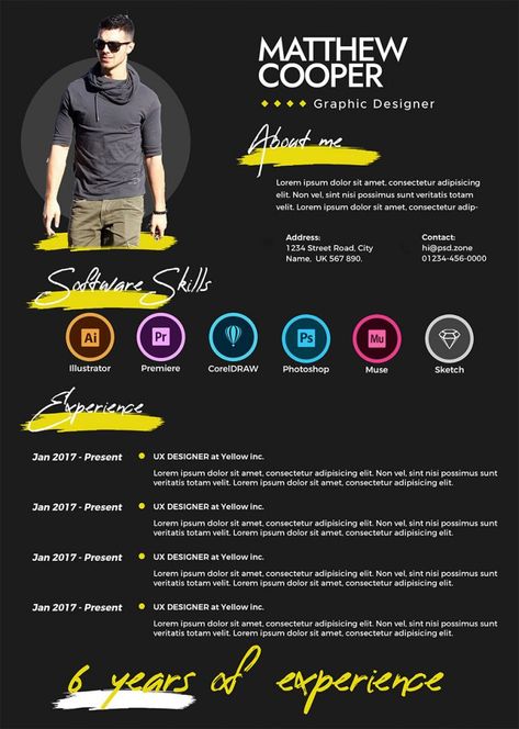 Creative Cv Template Free, Creative Cv Template, Creative Cv, Editor Wallpaper, Cv Design, Modern Resume, Change Text, Cv Template, Resume Design