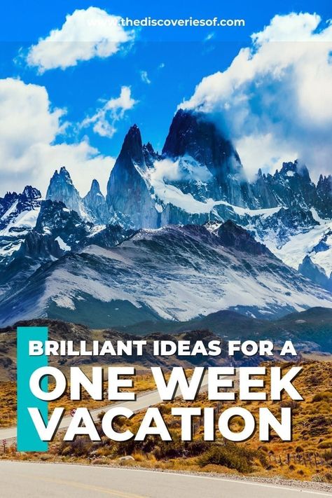 Need travel inspiration for your next vacation? Discover with these one week vacation ideas - perfect for your next trip #travel #travelinspiration #vacation 1 Week Vacation Ideas, Adventure Trips, Vacation Usa, Learn To Surf, Hot Air Balloon Rides, See The Northern Lights, Exotic Places, Travel And Adventure, Quotes Ideas