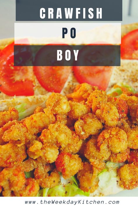 Crawfish Po Boy