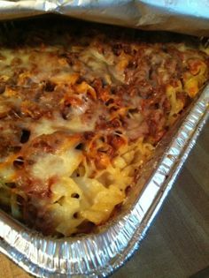 Friendship Casserole, Breakfast And Brunch, Beef Casserole Recipes, Yummy Casseroles, Amish Recipes, Fettuccine Alfredo, Sloppy Joe, Easy Casserole Recipes, Beef Dishes