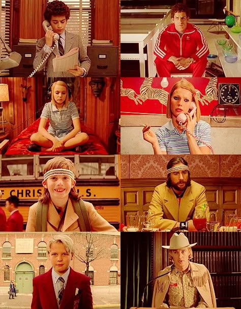 Royal Tenebaums Wes Anderson Decor, Wes Anderson Color Palette, West Anderson, Wes Anderson Characters, Wes Anderson Wedding, Wes Anderson Aesthetic, Wes Anderson Style, Wes Anderson Movies, Wes Anderson Films