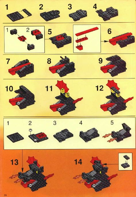 Bedienungsanleitung Lego set 6082 Castle Drachenstein Lego Designs, Lego Castle, Dragon Knight, Lego Instructions, Lego Design, Lego Sets, Step By Step Instructions, Step By Step, Lego