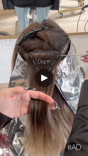 Foilayage Placement, Partial Foilayage, Partial Blonde Highlights, Hair Dye Techniques, Hair Color Placement, Balayage Hair Tutorial, Blonde Foils, Baylage Hair, Hair Foils