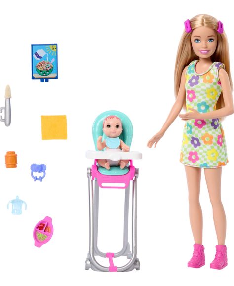 in stock Barbie Stroller, Barbie Doll Furniture, Barbie Happy Family, Minnie Mouse Birthday Cakes, Barbie Kids, Baby Barbie, Kids Toy Shop, Stitch Toy, Preppy Gifts