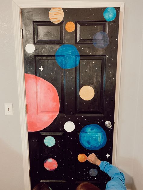 Door Art Bedroom, Door Painting Ideas Bedroom, Painting Ideas Bedroom, Door Painting Ideas, Painted Bedroom Doors, Bedroom Art Painting, Art Room Doors, Door Painting, Hippy Room