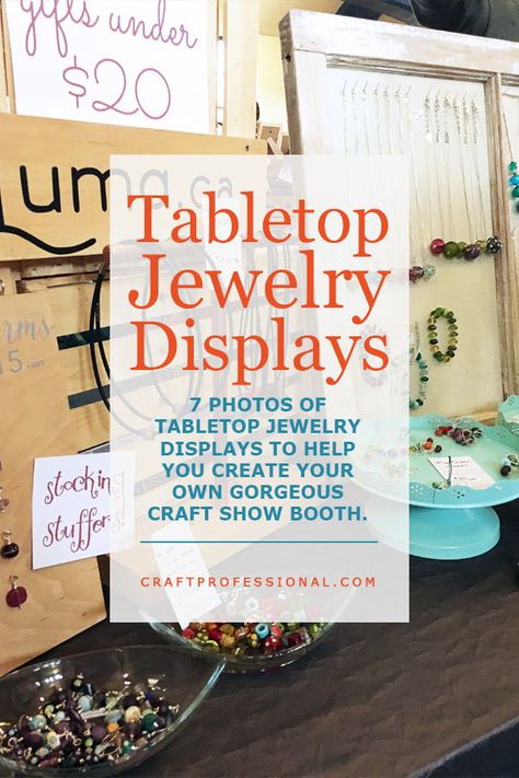 Ways To Display Jewelry To Sell, How To Display Jewelry For Sale, Display Case Ideas, Craft Show Table, Jewelry Table Display, Jewerly Display, Exhibit Ideas, Jewelry Booth, Craft Show Booth