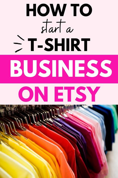 Discover the step-by-step guide on starting a t-shirt business on Etsy using print-on-demand and unleash your creativity! Learn how to research your market, design your shirts, and set up your Etsy shop to kickstart your entrepreneurial journey. #TShirtBusiness #EtsySelling #PrintOnDemand #Entrepreneur #OnlineBusiness How To Start A Tee Shirt Business, Tee Shirt Designs Creative, Tee Shirt Business, Tshirt Business, Shirt Business, Etsy Business, Tee Shirt Designs, Online Jobs, Market Design