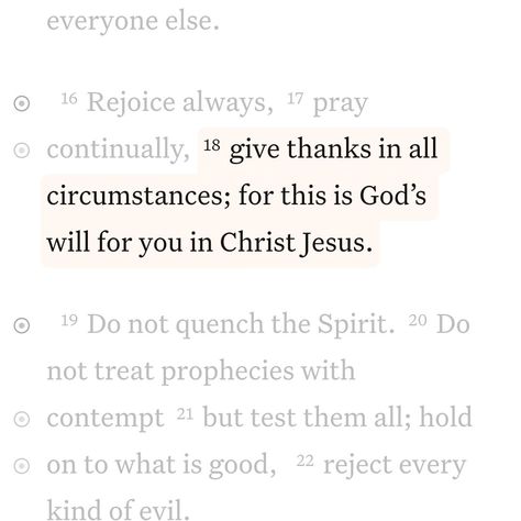 Daily Bible Verse 03/22/24 ☆ • • ‭1 Thessalonians 5:18 NIV‬ [18] give thanks in all circumstances; for this is God’s will for you in Christ Jesus. • • #biblequotes #bibleverses #bible #biblescripture #bibleverse #dailybibleverse #dailyquote #digitalart #nivbibleverse #nivbibletranslation #christianartist #christiandigitalart #christianity #christiancreator #catholicism #christiandigitalartwork #christian #christianart #catholic #1thessalonians #1thessalonians5 #1thessalonians518 #1thessalon... Jesus Return, Niv Bible, 1 Thessalonians 5, 1 Thessalonians, Christian Artists, Daily Bible Verse, Give Thanks, Christian Art, Daily Quotes