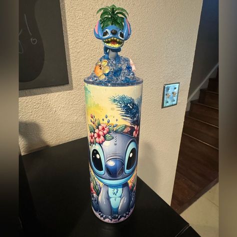 Stitch Cusgom Tumbler, Custom Tumbler Cups, Custom Tumbler, Thermos Bottle, 20oz Tumbler, Tumbler Cups, Custom Tumblers, Water Bottles, Straw Sublimation Tumbler Ideas, Tumbler Designs Sublimation, Blue Tumbler, Stitch Birthday, Vinyl Tumblers, Custom Tumbler Cups, Reusable Tumbler, Tumbler Ideas, Diy Tumblers