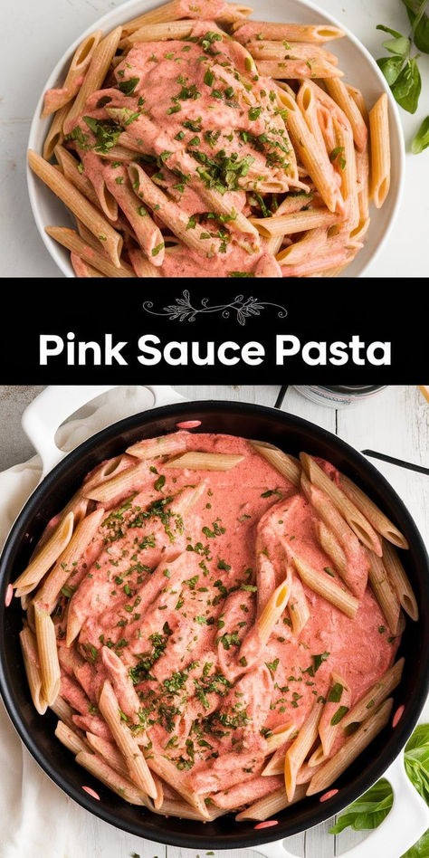 Satisfy your pasta cravings with this delightful Pink Sauce Pasta! Quick to make and bursting with flavor, it’s a delicious twist on traditional pasta dishes that everyone will adore! Pink Alfredo Sauce Recipe, Pink Sauce Pasta Recipe, Farfalle Pasta Recipes, Pink Pasta, Pink Sauce Pasta, Traditional Pasta, Pink Sauce, Farfalle Pasta, Sauce Pasta