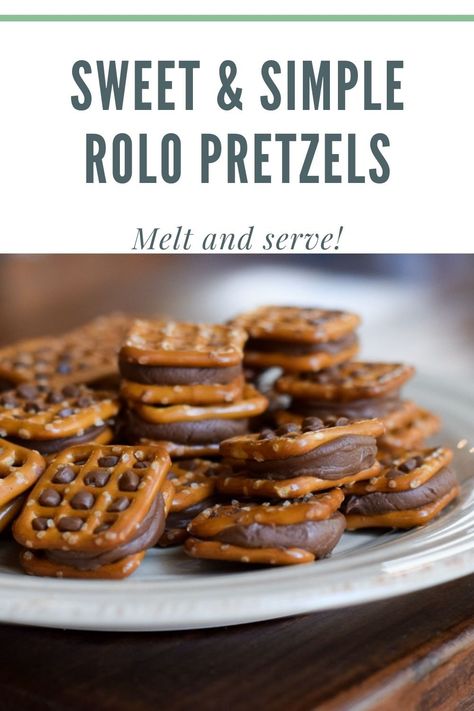 Look at these Rolo Pretzels. I mean just look at these! This past week, the kids and I made a couple batches of these cuties, and I just had to share this Rolo Pretzel Recipe with you. They made for such a fun little Christmas treat, and I’m thinking about adding them to the holiday treat boxes we put together for our neighbors this season. Rollo Pretzels, Rolo Pretzel, Rolo Pretzels, Desserts With Few Ingredients, Pretzel Recipe, Christmas Recipes Easy, Summer Baking, Pretzels Recipe, Kinds Of Desserts