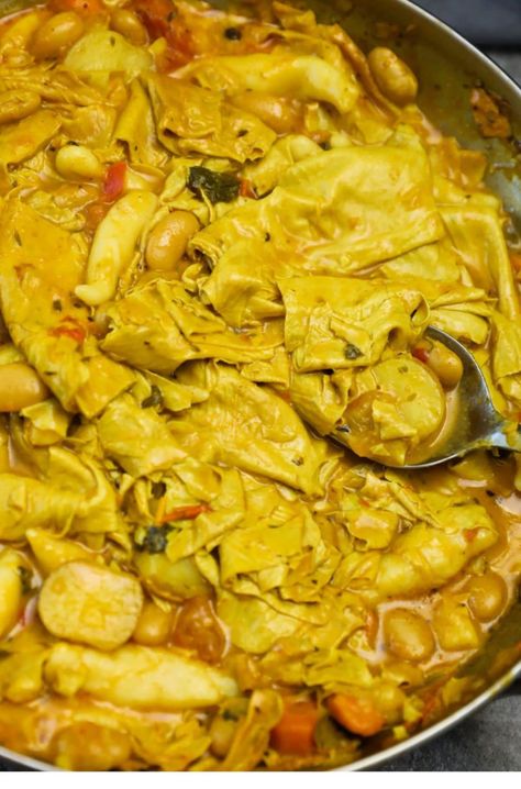 Vegan Curried Tofu Skin Tofu Skins Recipe, Dried Tofu Skin Recipe, Tofu Skin Recipes Vegan, Tofu Skin Recipes, Curried Tofu, Bean Curd Skin, What Is Tofu, Tofu Skin, Packed Food