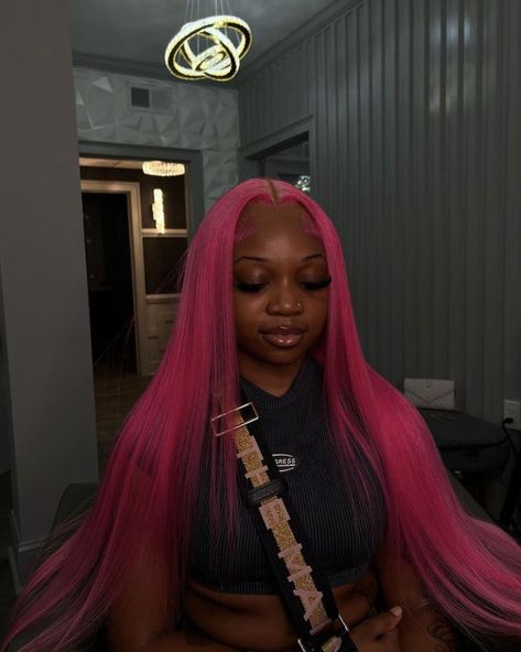 Lace wig install #atlantahairstylist Hair To Look Younger, Lace Wig Install, Haircuts For Women Over 50, Sew In Hairstyles, Wig Install, Quick Weave Hairstyles, Pink Wig, Natural Curls Hairstyles, Pretty Hair Color