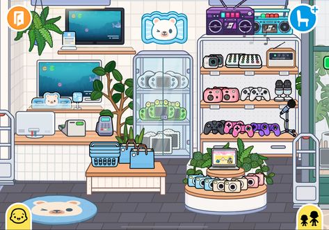 Local Shop Toca Boca Ideas, Toca Boca Local Shop Ideas, Toca Asthetic, Aesthetic Settings, Bad Room Ideas, Toca Life World Aesthetic Pfp, Toca Ideas, Toka Boka, Free House Design