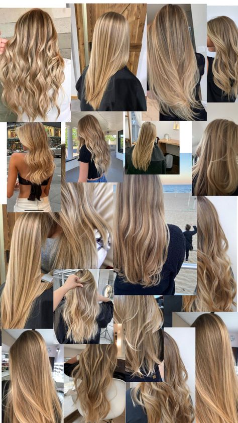 Blond Hair For Brunettes With Brown Eyes, Natural Blond With Highlights, Different Levels Of Blonde, Light Money Piece, Different Types Of Blonde Hair Shades, Highlights Before And After, All Over Highlights On Brown Hair, Cool Vs Warm Blonde, Natural Dark Blonde Hair With Highlights