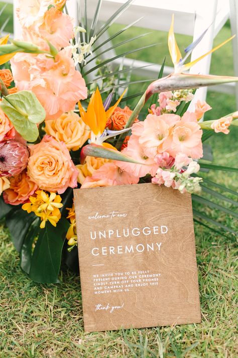 A vibrant tropical wedding located on the North Shore of O'ahu at Loulu Palm. Captured by Aria Studios Loulu Palm Wedding, Tropical Wedding Ceremony Arches, Tropical Boho Wedding Arch, Tropical Wedding Flowers Ceremony Arch, National Tropical Botanical Garden Kauai Wedding, Palm Wedding, Wedding Mood Board, Tropical Wedding, Wedding Mood