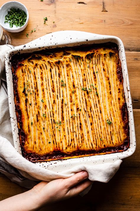 Vegan Shepherds Pie, Lazy Cat Kitchen, Crispy Sweet Potato Fries, Cat Kitchen, Baked Granola, Crispy Sweet Potato, Roasted Walnuts, Walnut Salad, Shepherd's Pie