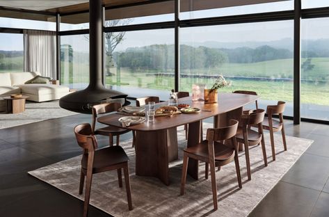 Timeless Dining Table, King Furniture, Houses Interior, Table 8, Timber Veneer, Three Seater Sofa, Modern Houses, Rectangle Table, Good Design