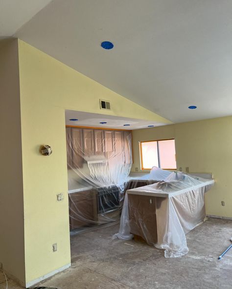 Interior transformation coming soon👀👀 full interior repaint! Walls, ceilings, doors and trim! Stay tuned for the final product!💪💪 #painting #interiorpainting #smallbusiness #escondido Interior Transformation, Doors And Trim, April 11, Interior Paint, Painting Projects, Stay Tuned, Coming Soon, Doors, Ceiling