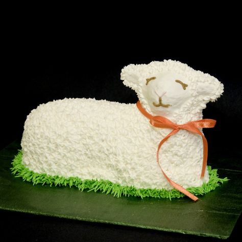 Our Easter Lamb Cake Tradition Easter Lamb Cake, Lamb Cake, Easter Lamb, Easter Birthday, Easter Traditions, Cake Images, Easter Dinner, Easter Dessert, Easter Cakes