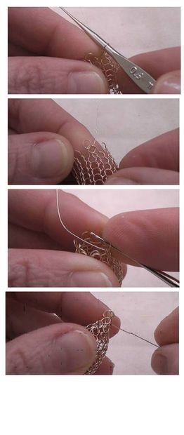 Crochet With Wire, Crochet Metal, Metal Crochet, Crochet Wire, Wire Knitting, Wire Crochet Jewelry, Wire Jewelry Making, Crochet Jewelry Patterns, Wire Craft