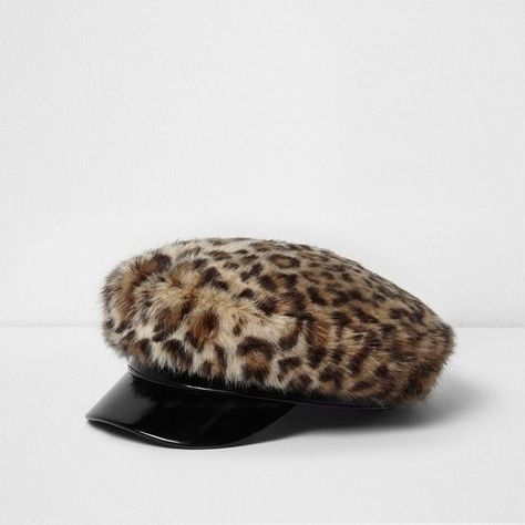 Leopard Print Hat, Chanel Hat, Baker Boy Hat, Fur Hats, Luxury Hats, Pity Party, Leather Mask, Fashion Themes, Baker Boy