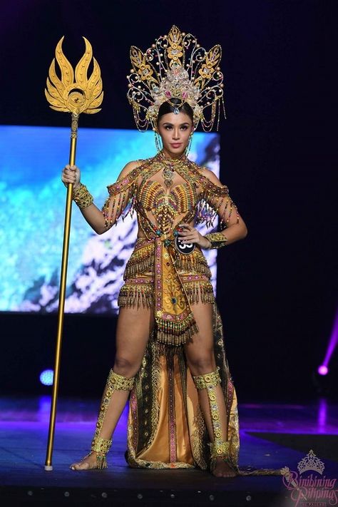 Binibining Pilipinas, Miss Universe National Costume, Muslimah Wedding Dress, Aztec Culture, Quilt Dress, Mardi Gras Costumes, Fashion Sketches Dresses, Festival Costumes, Country Dresses