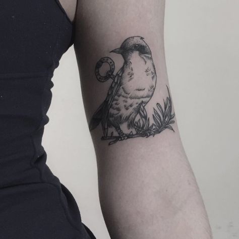 The Wind-Up Bird Chronicle (by Haruki Murakami) Tattoo Haruki Murakami Tattoo Ideas, Haruki Murakami Tattoo, Murakami Tattoo, The Wind Up Bird Chronicle, Feather Tat, Tattoo Concepts, Saved Tattoo, Tattoo Hand, Graffiti Style Art