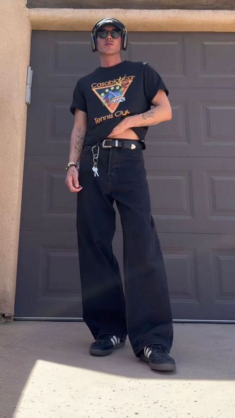 #BEAUTY, #RELATIONSHIPS #Fashion #Animals #Outfits #Winter Outfits #Animals Men’s Concert Fit, 90s Club Fashion Men, Spring Outfits Men 2025, Night Club Fits Men, Concert Outfit Man, Men’s Outfit Ideas For Concert, Rock Concert Outfit Men, Dickies Pants Outfits For Men, Club Fits Men