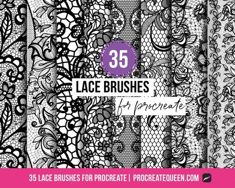 ✅⬆️CLICK THE LINK!!⬆️ Get FREE seamless lace brushes for Procreate 5! Perfect for adding delicate details to your digital artwork. #procreate #procreatebrushes . #Lace_Procreate_Brush_Free #Seamless_Pattern_Procreate #Procreate_Pattern_Brushes #Pattern_Procreate Procreate Pattern Brushes, Pattern Procreate, Procreate Pattern, Brush Pattern, Free Procreate Brushes, Procreate Ideas, Procreate Stamp Brushes, Free Procreate, Graphic Work