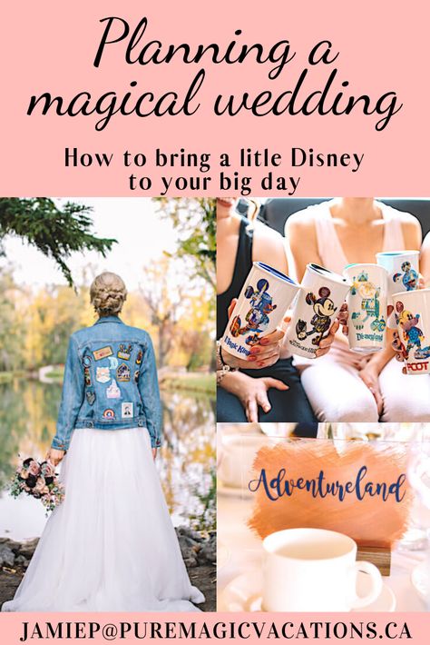 When Disney is such a huge part of your love story and your life, you need to incorporate it in to the big day!    From DIY to things she had at home, here's how one bride incorporated Disney in to her wedding day! Disney Wedding Sign, Subtle Disney Wedding, Disney Wedding Ideas, Disney Wedding Poems, Disney Touches At Wedding, Disney Love Quotes Wedding, Small Disney Wedding Details, Disney World Wedding, Disney Bride