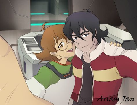 by @ariam-jan-worksx3 on tumblr, keith and pidge friendship Keith Kogane, Voltron Comics, Form Voltron, Voltron Ships, Voltron Fanart, Voltron Legendary Defender, Hero 6, Tron, Fangirl