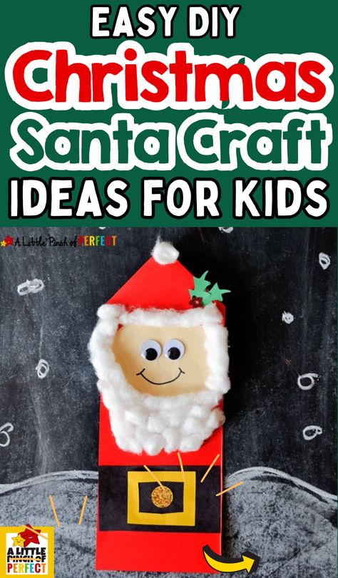 Create holiday memories with these Easy DIY Christmas Santa Craft Ideas for Kids! Perfect for preschoolers and toddlers, these fun and simple Santa crafts are great for classroom activities or festive family fun. From paper crafts to creative Christmas decorations, these ideas are sure to keep little ones entertained and excited for the holiday season. Click to find step-by-step instructions and make your Christmas crafting magical! Christmas Santa Craft, Santa Craft For Kids, Creative Christmas Decorations, Santa Craft, Gifts Kids Can Make, Games Preschool, Kids Holidays, Homeschool Freebies, Santa Crafts