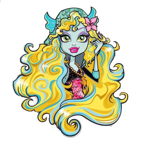 Monster High Lagoona Blue Fanart, Lagoona Blue Drawing, Lagoona Blue Gen 3, Lagoona Blue Icon, Silvi Timberwolf, Zomby Gaga, Monster High Lagoona, Monster High Cosplay, Mermaid Stories