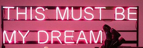 1975 Header, This Must Be My Dream, Twitter Banner, Aesthetic Words, The 1975, Twitter Header, My Dream, Writing Inspiration, Neon Sign