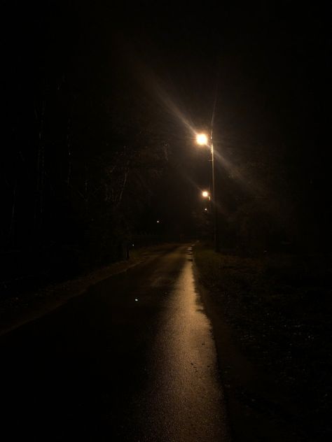 #dark #road #aesthetic #scary Scary Vibes Aesthetic, Dark Rv Aesthetic, Dark Road Pictures, Dark Nighttime Aesthetic, Dark Hours Aesthetic, Dark Roads Aesthetic Night, Dark Comfort Aesthetic, Quite Pictures Dark, Night Terror Aesthetic