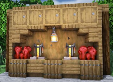 Brewing Stand Minecraft Room, Brewing Minecraft Room, Brewing Stand Room Minecraft, Potion Making Room Minecraft, Mincraft Idea Potion Room, Potion Brewing Room Minecraft Ideas, Minecraft Cooking Room, Potion Stand Minecraft, Minecraft Interior Design Storage