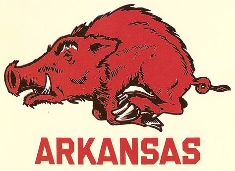 arkansas razorbacks football | cause we re from arkansas 1960s arkansas razorback football cheer Michigan State Logo, College Football Logos, Razorback Football, Arkansas Football, Arkansas Razorbacks Football, Woo Pig Sooie, Mustang Logo, Wild Pig, Arkansas Razorback