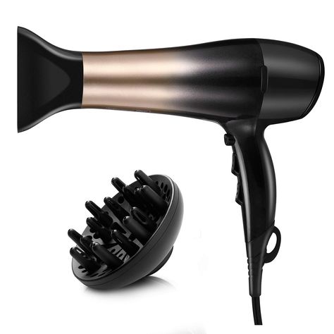 STYLECASTER | best hair dryer | hair diffuser | dyson hair dryer | These Next-Level Hair Dryers Perform (Almost) as Well as a Dyson, For a Fraction of the Cost | Curly Hair Diffuser, Hair Dryer Reviews, Online Shopping Hacks, Places To Shop Online, Salon Hair Dryer, Dyson Hair Dryer, Blow Dryers, Hair Diffuser, Hair Blow Dryer