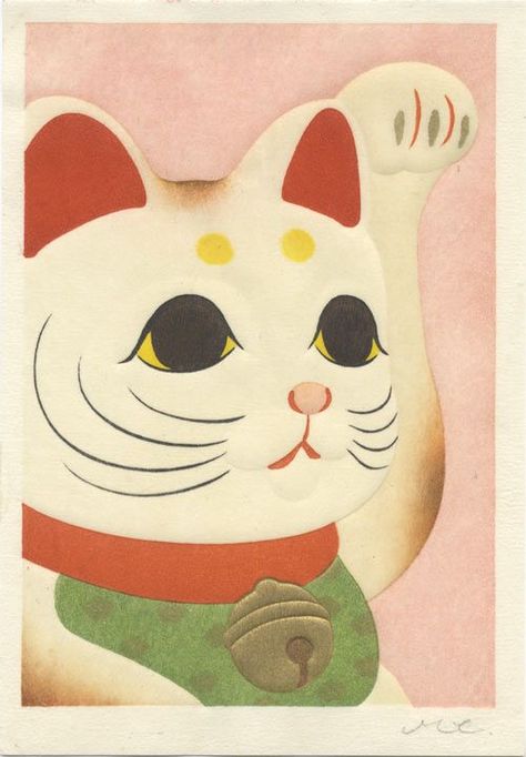 50 Tattoo, Neko Cat, Maneki Neko, Lucky Cat, Cat Illustration, Tattoo Artist, Flower Tattoos, Asian Art, Japanese Traditional